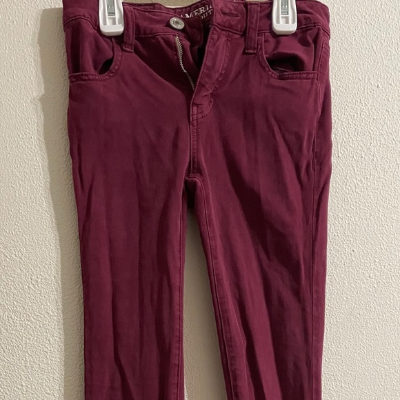Maroon Jeggings - Picture 1 of 4